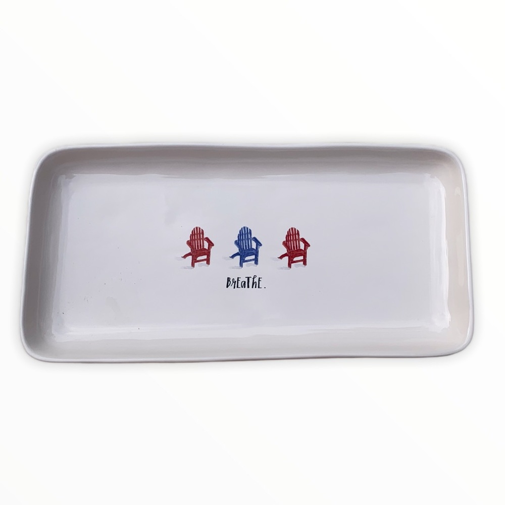 One Rae Dunn Platter - Picture 2 of 7